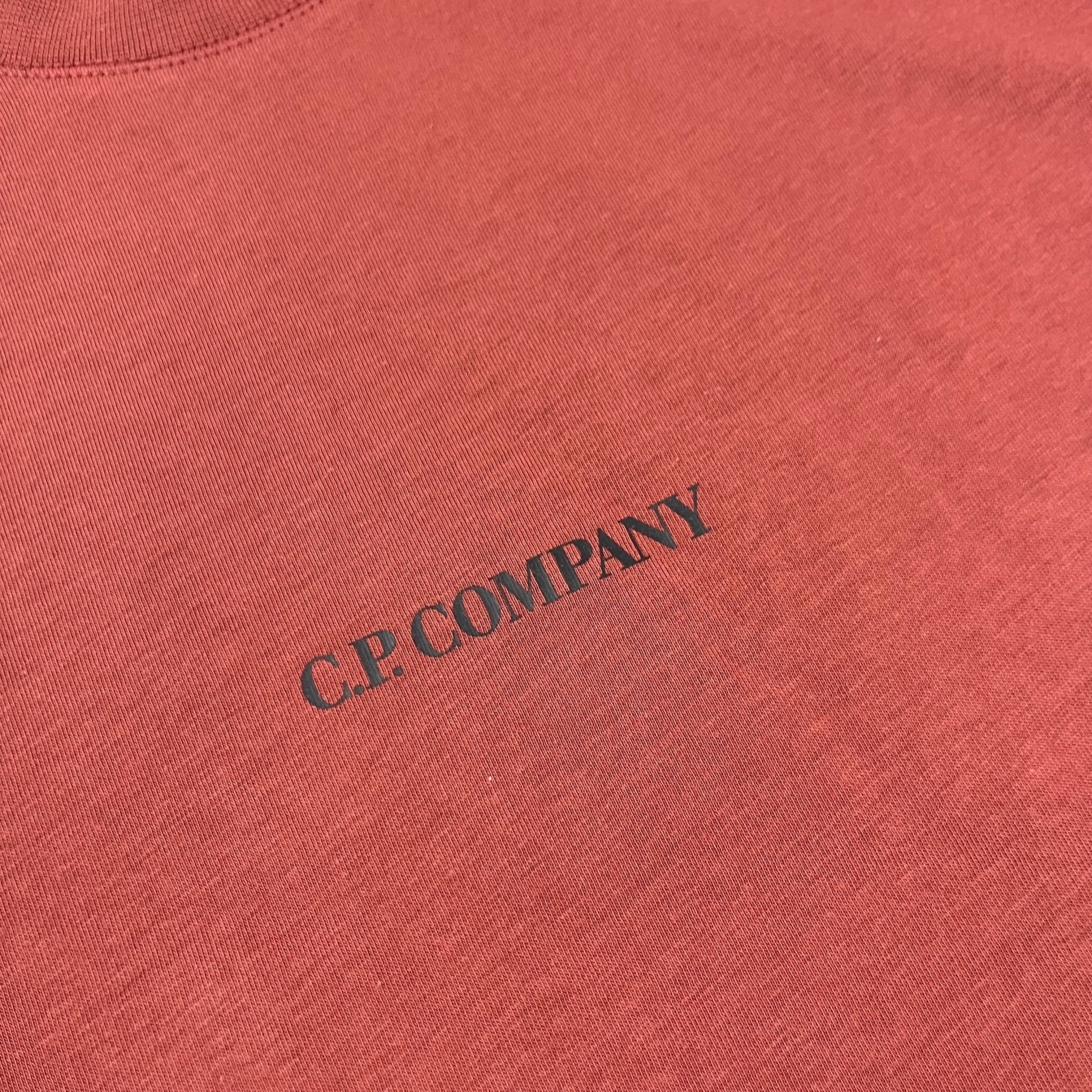CP Company Printed T-Shirt - Henna -Usfansport
