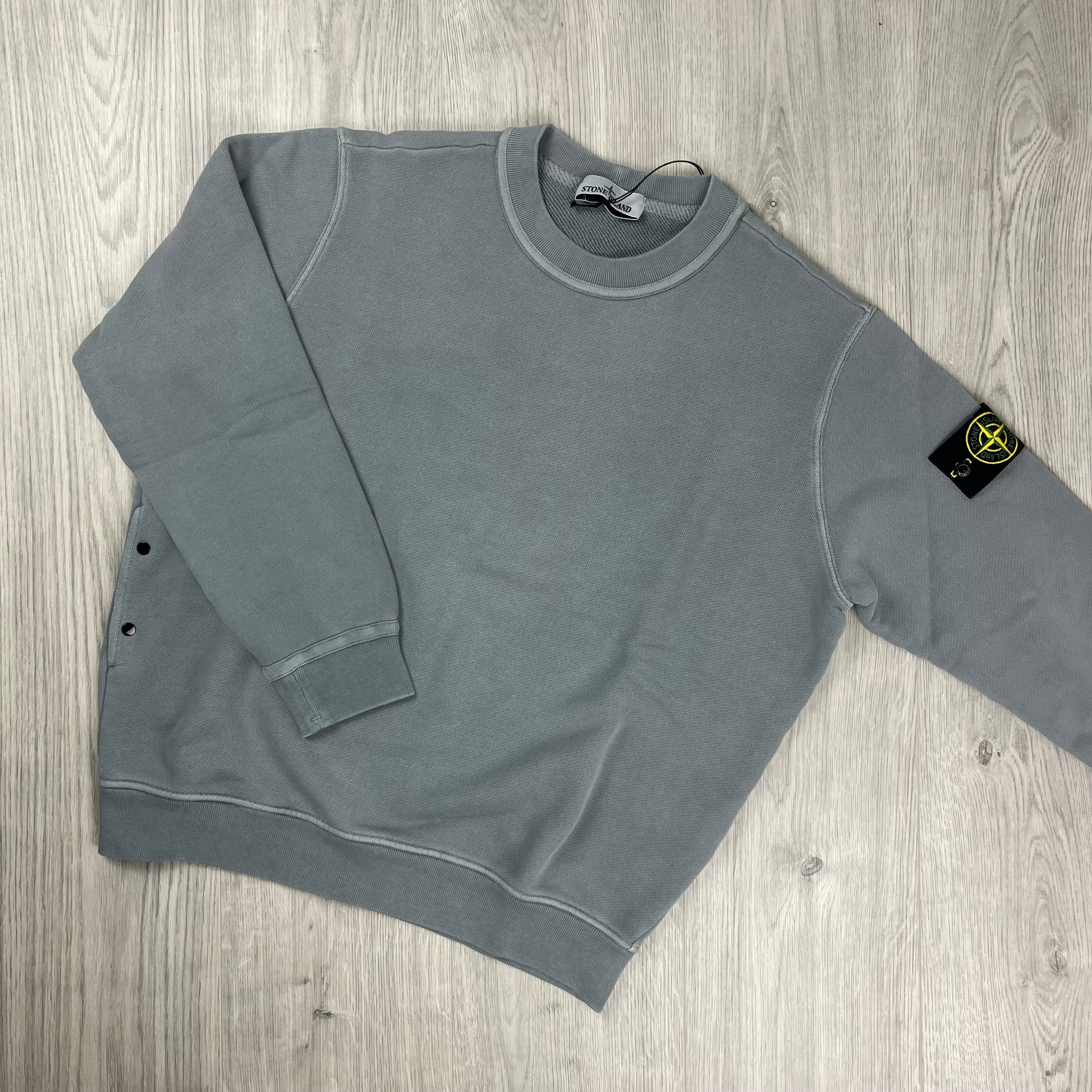 Stone Island Dyed Sweatshirt - Grey -Usfansport
