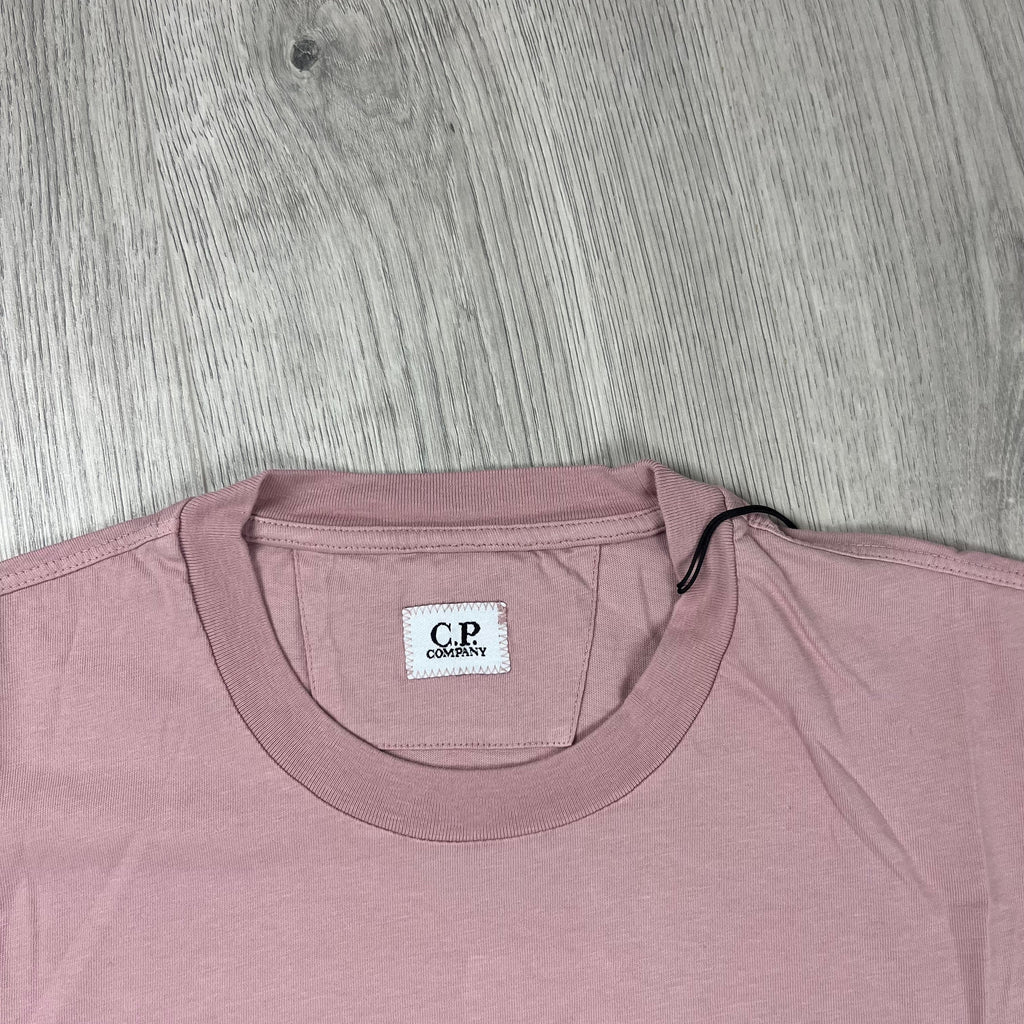CP Company Printed T-Shirt - Mauve -Usfansport