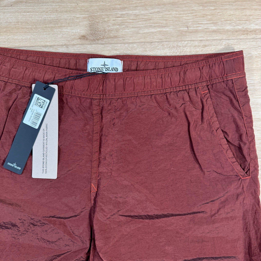 Stone Island Nylon Metal Swim Shorts in Copper -Usfansport