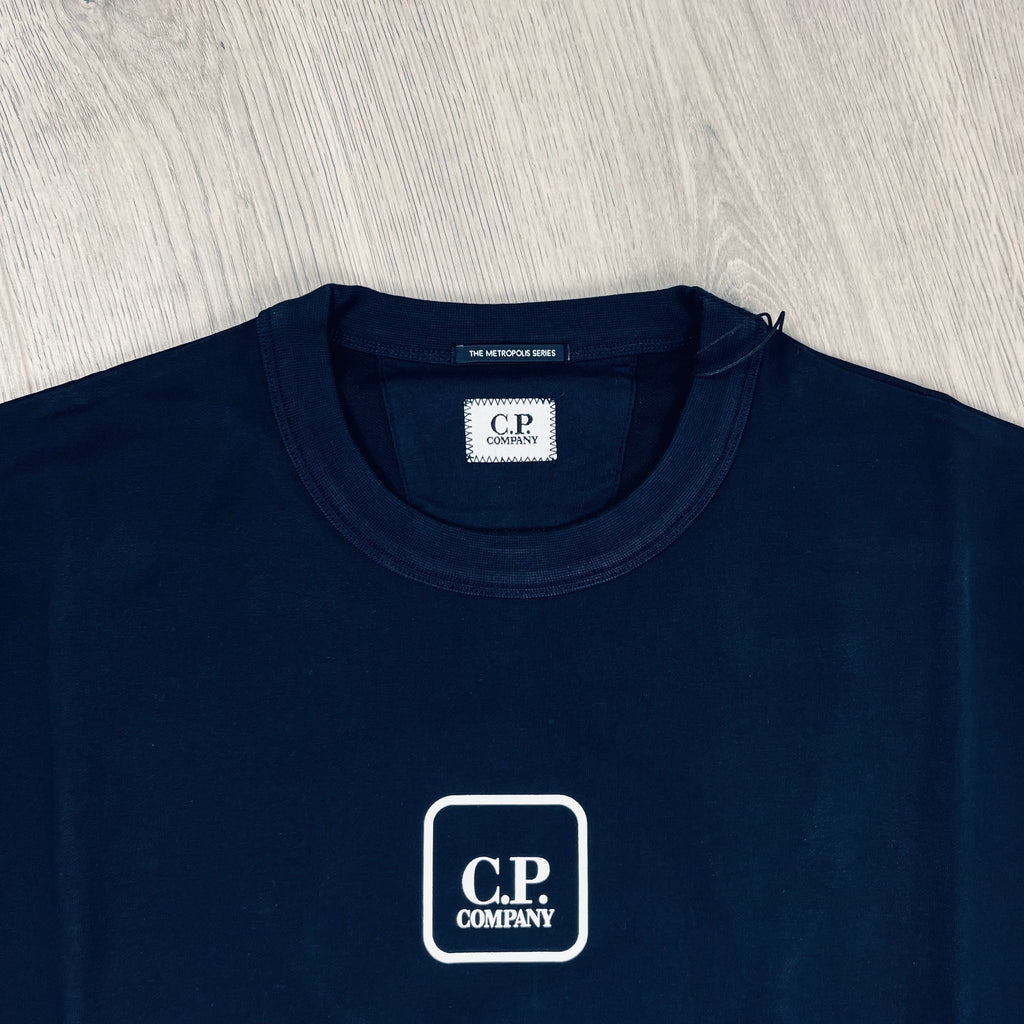 CP Company Metropolis Sweatshirt - Navy -Usfansport