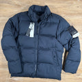 Stone Island Down-TC Ghost Jacket in Navy -Usfansport