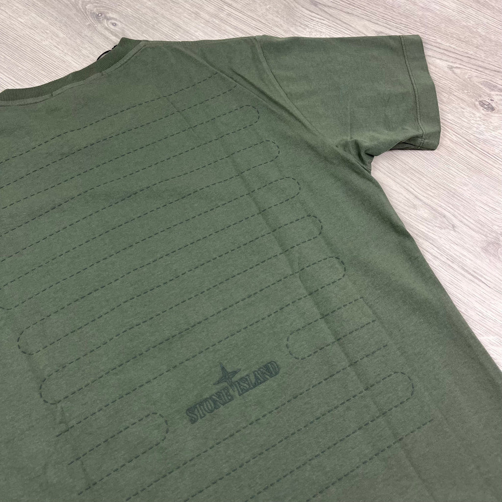 Stone Island Printed T-Shirt - Musk -Usfansport