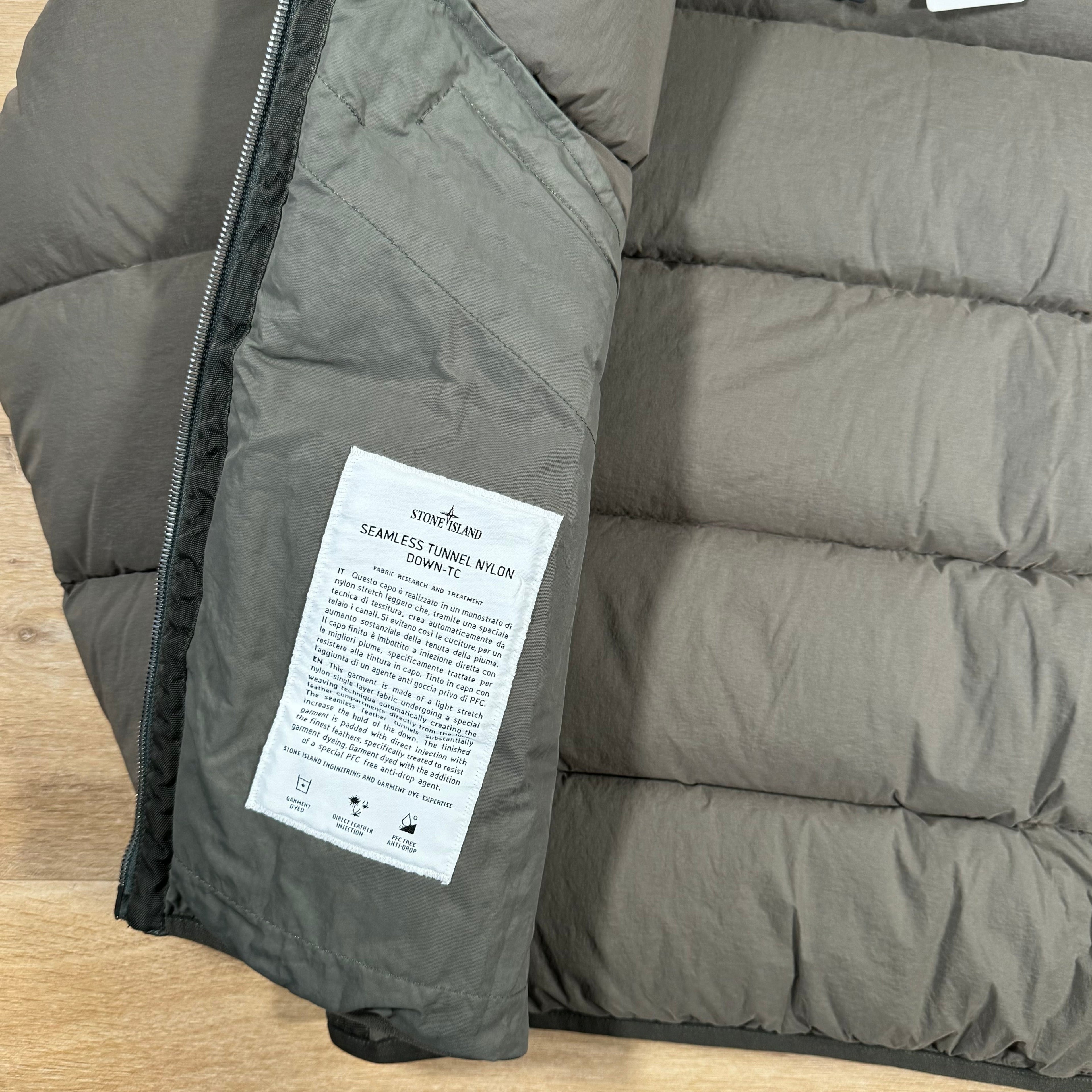 Stone Island Seamless Tunnel Down-TC Jacket in Walnut Brown -Usfansport
