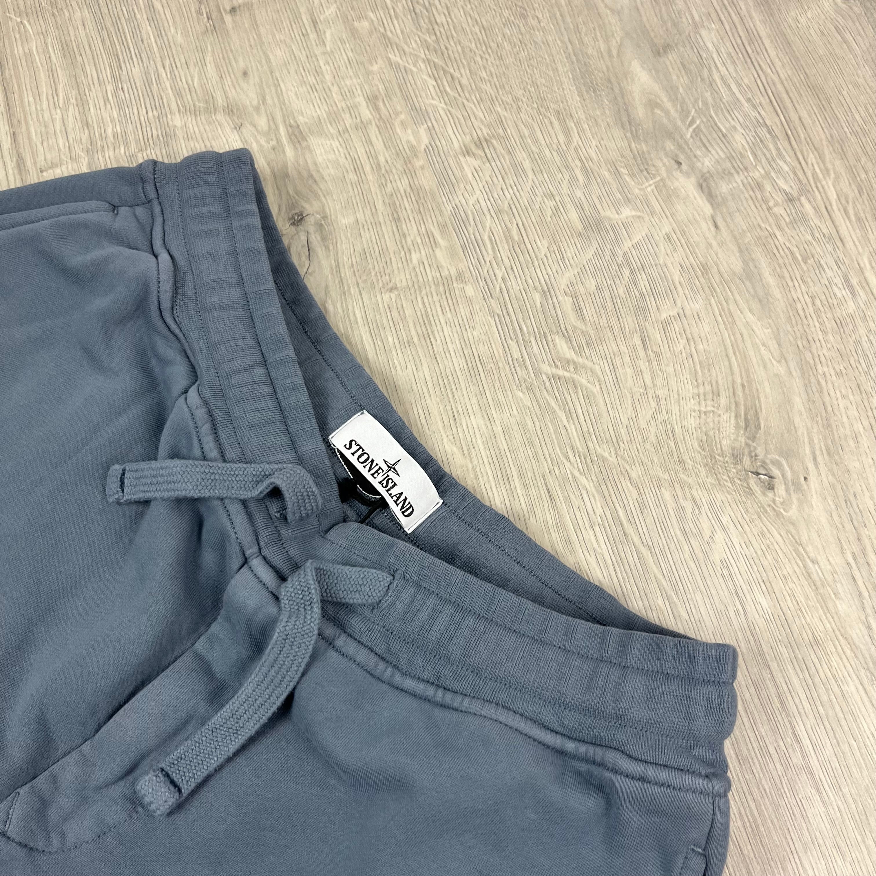 Stone Island Jersey Shorts - Avio Blue -Usfansport