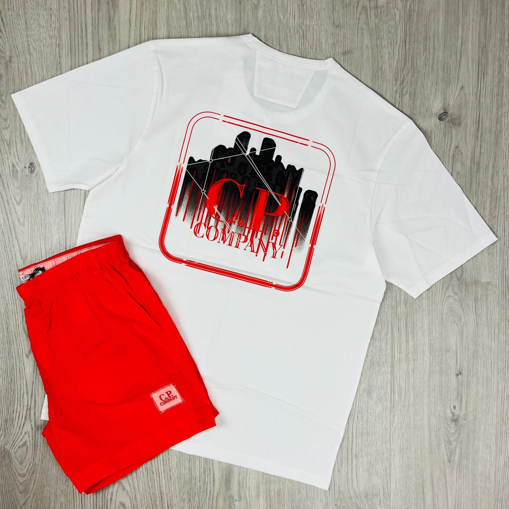 CP Company Holiday Set - White/Poinciana -Usfansport
