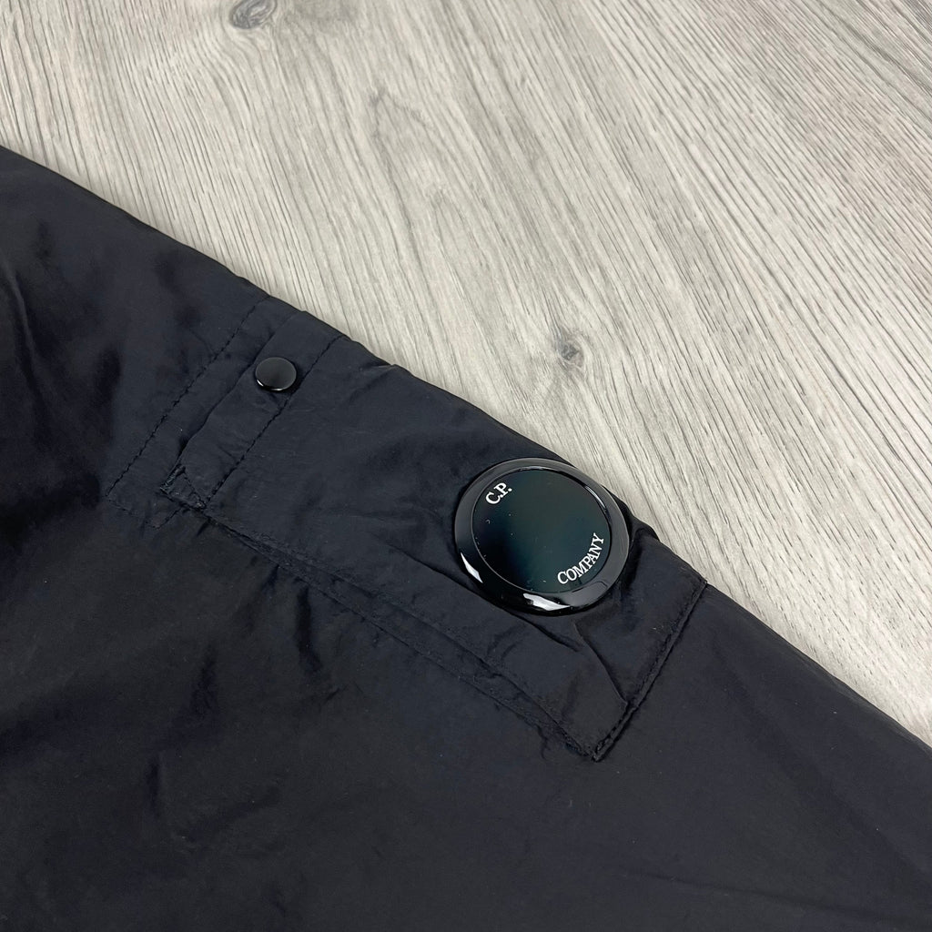 CP Company Padded Overshirt - Black -Usfansport