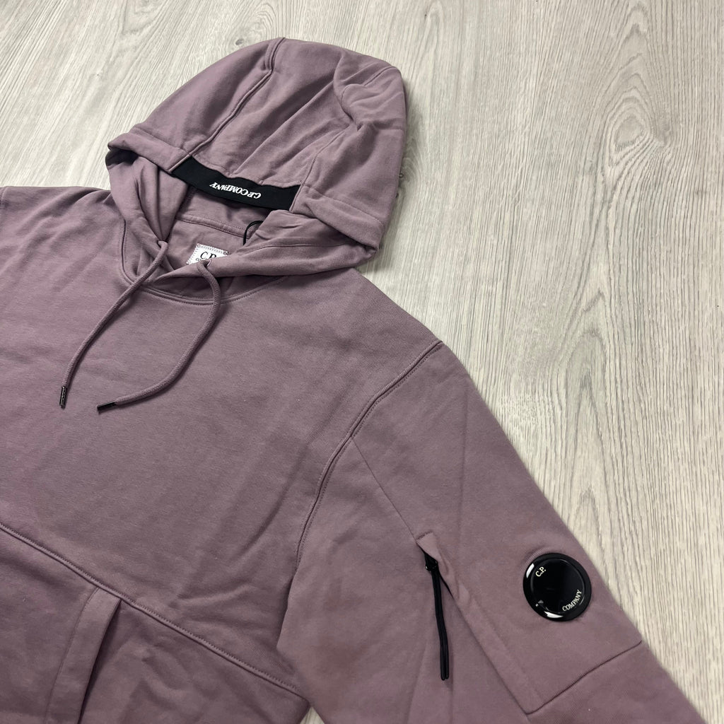 CP Company Raised Fleece Hoodie - Dove -Usfansport