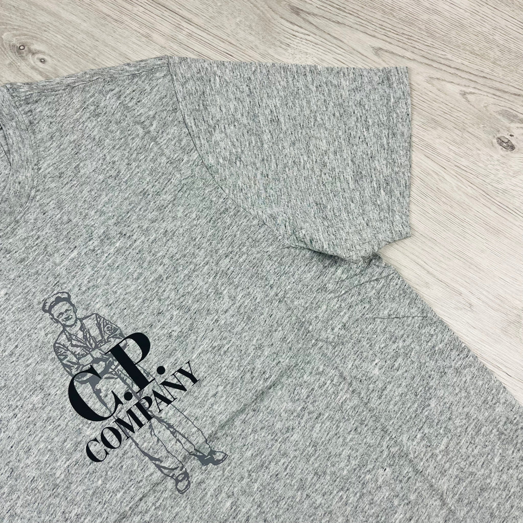 CP Company Sailor T-Shirt - Grey -Usfansport