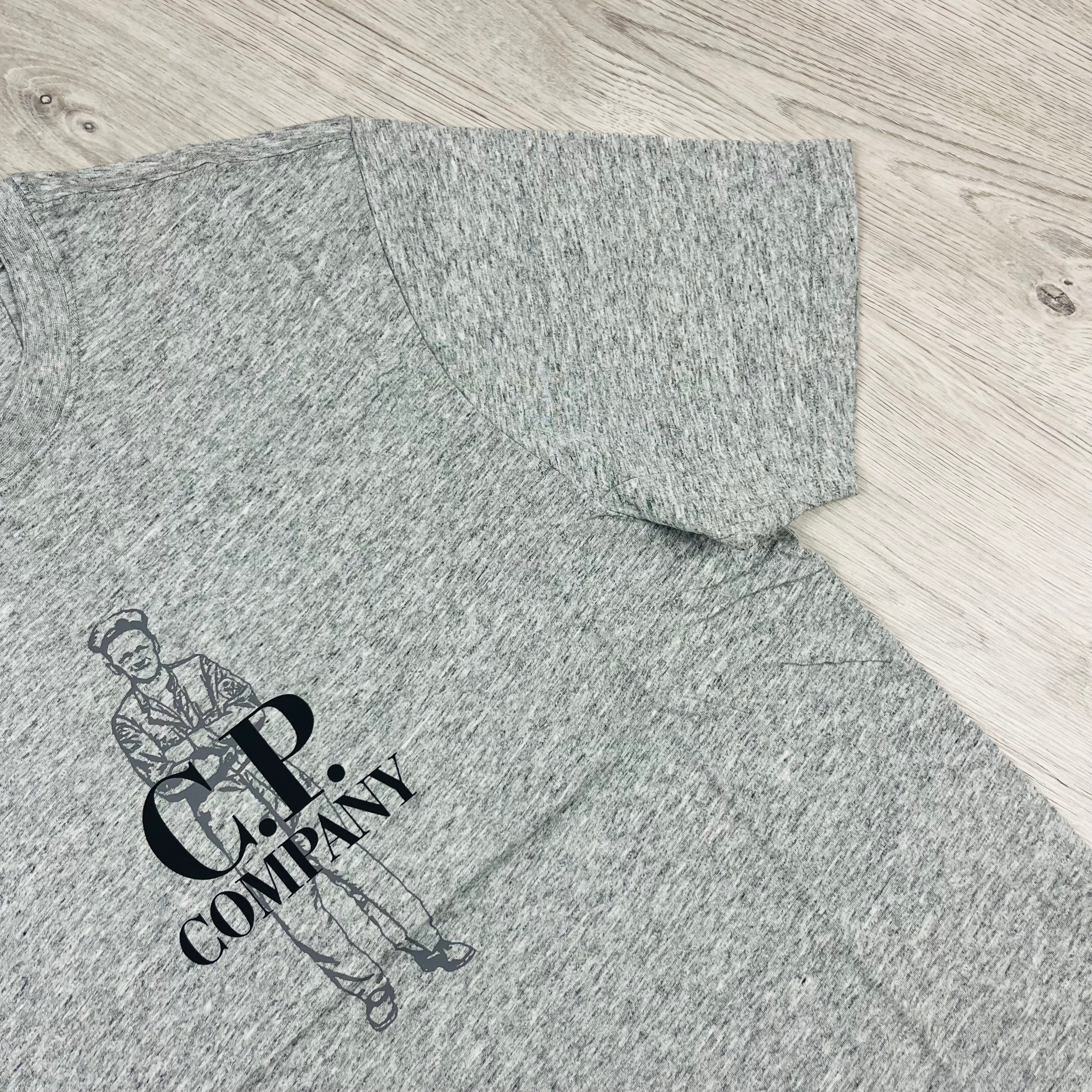 CP Company Sailor T-Shirt - Grey -Usfansport