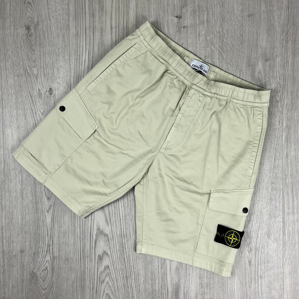Stone Island Cargo Shorts - Sand -Usfansport