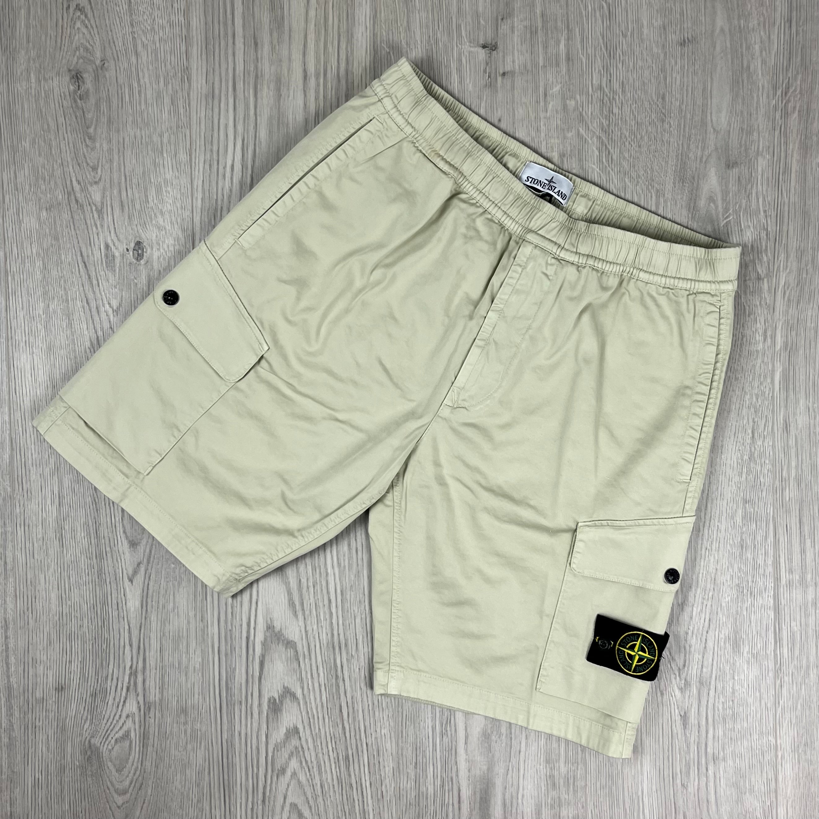 Stone Island Cargo Shorts - Sand -Usfansport