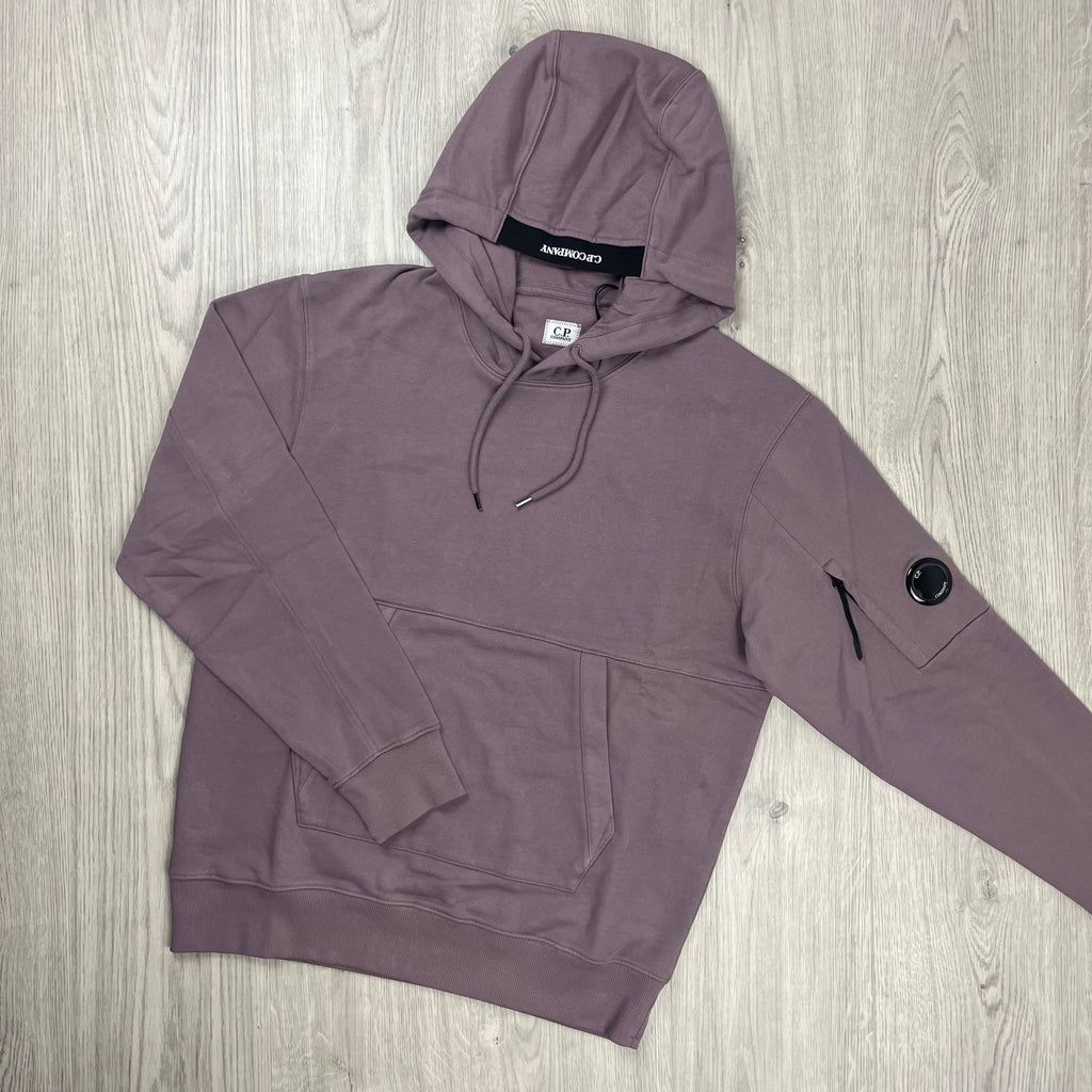CP Company Raised Fleece Hoodie - Dove -Usfansport