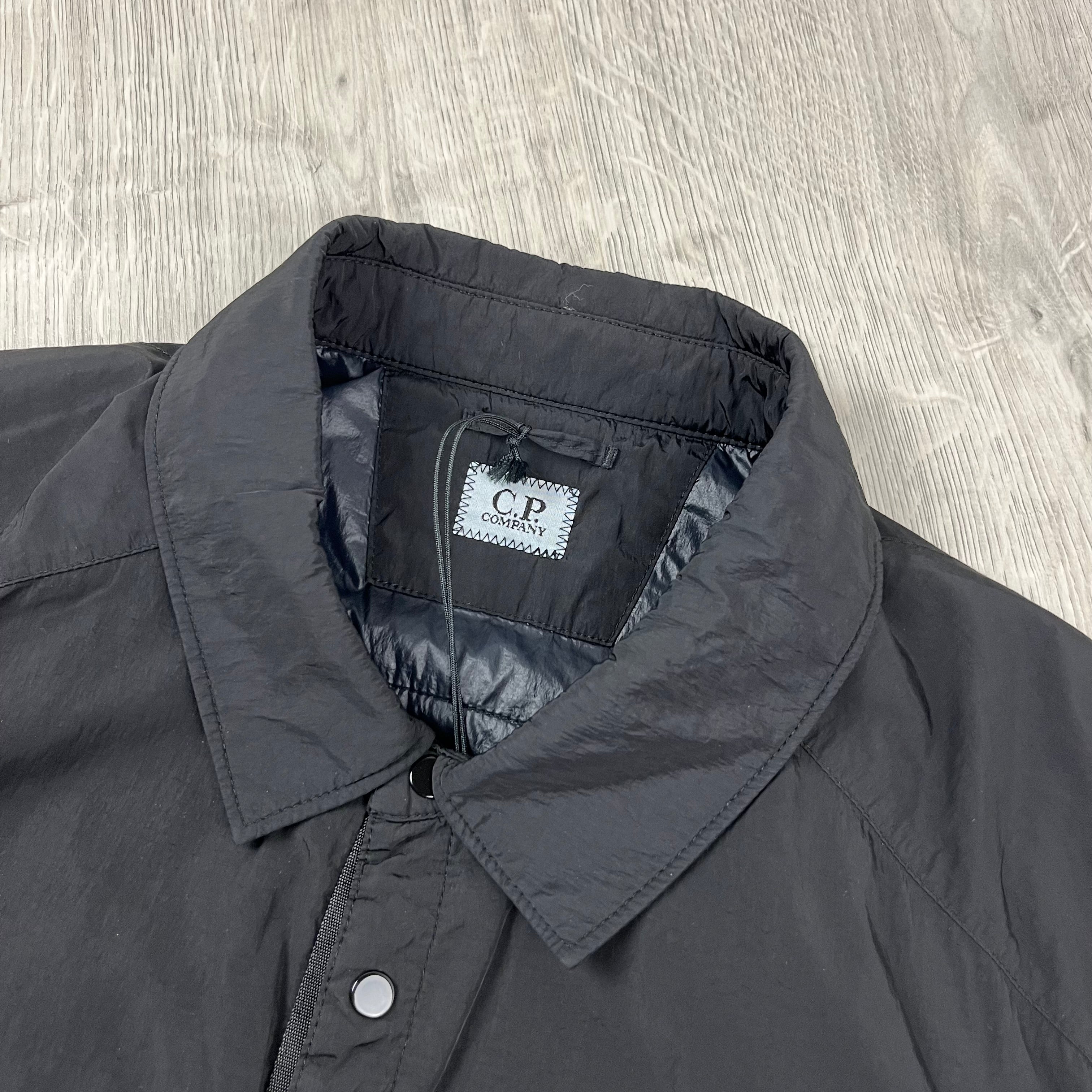 CP Company Padded Overshirt - Black -Usfansport