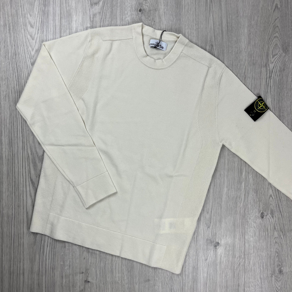 Stone Island Knit Sweatshirt - Plaster -Usfansport