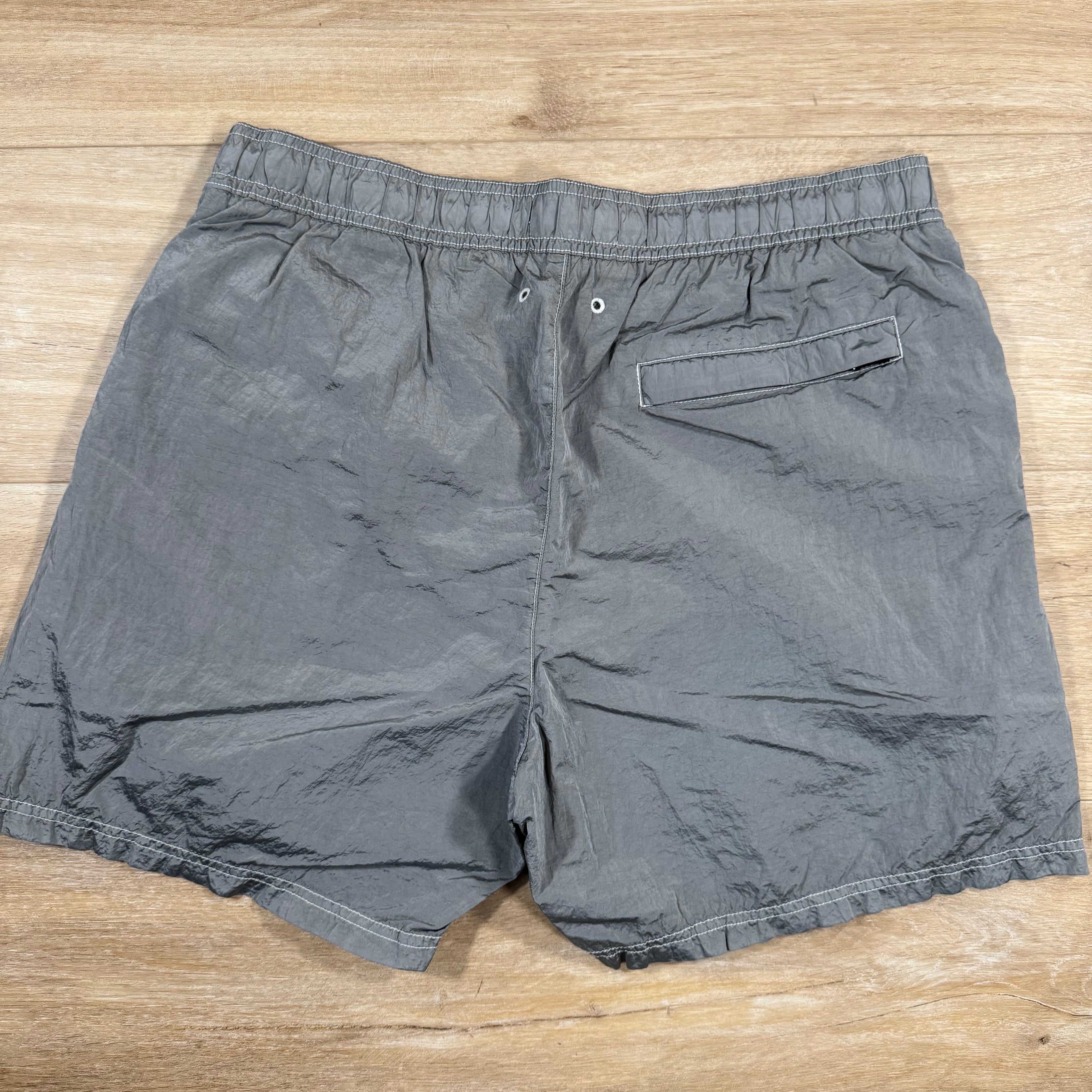 Stone Island Nylon Metal Swim Shorts in Pearl Grey -Usfansport