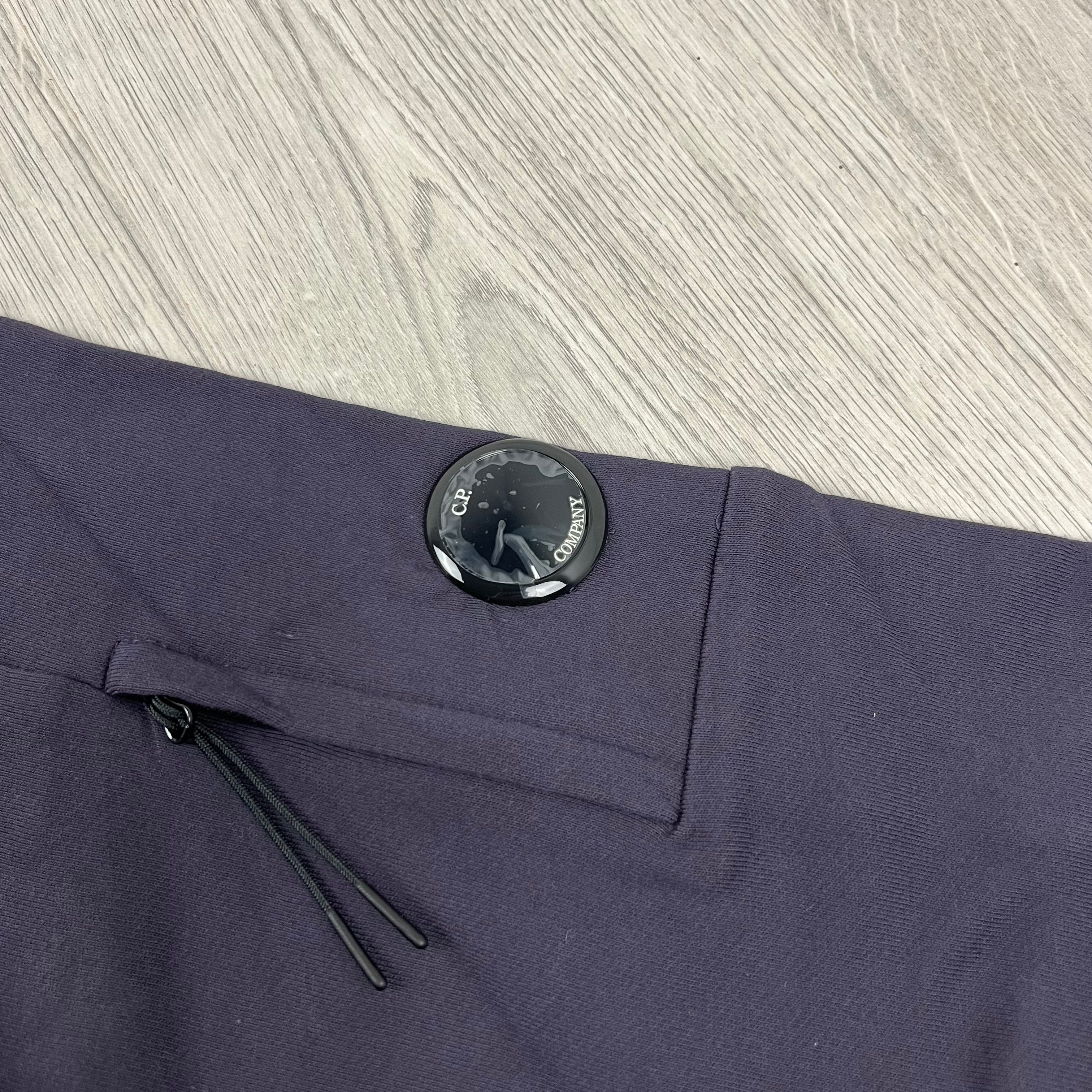 CP Company Raised Fleece Sweatshirt - Nightshade -Usfansport