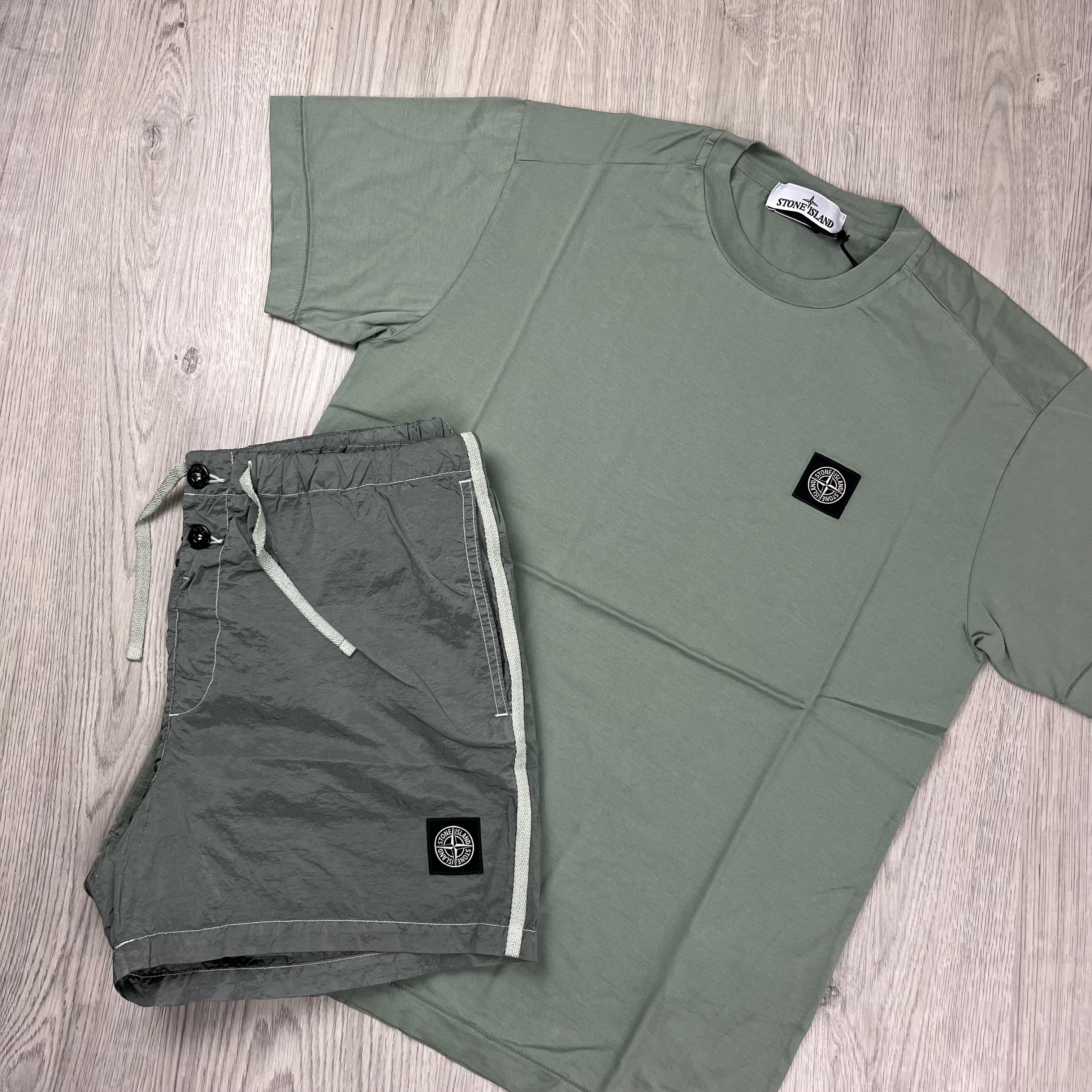 Stone Island Holiday Set - Sage -Usfansport
