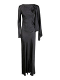 ALBERTA FERRETTI abito in raso