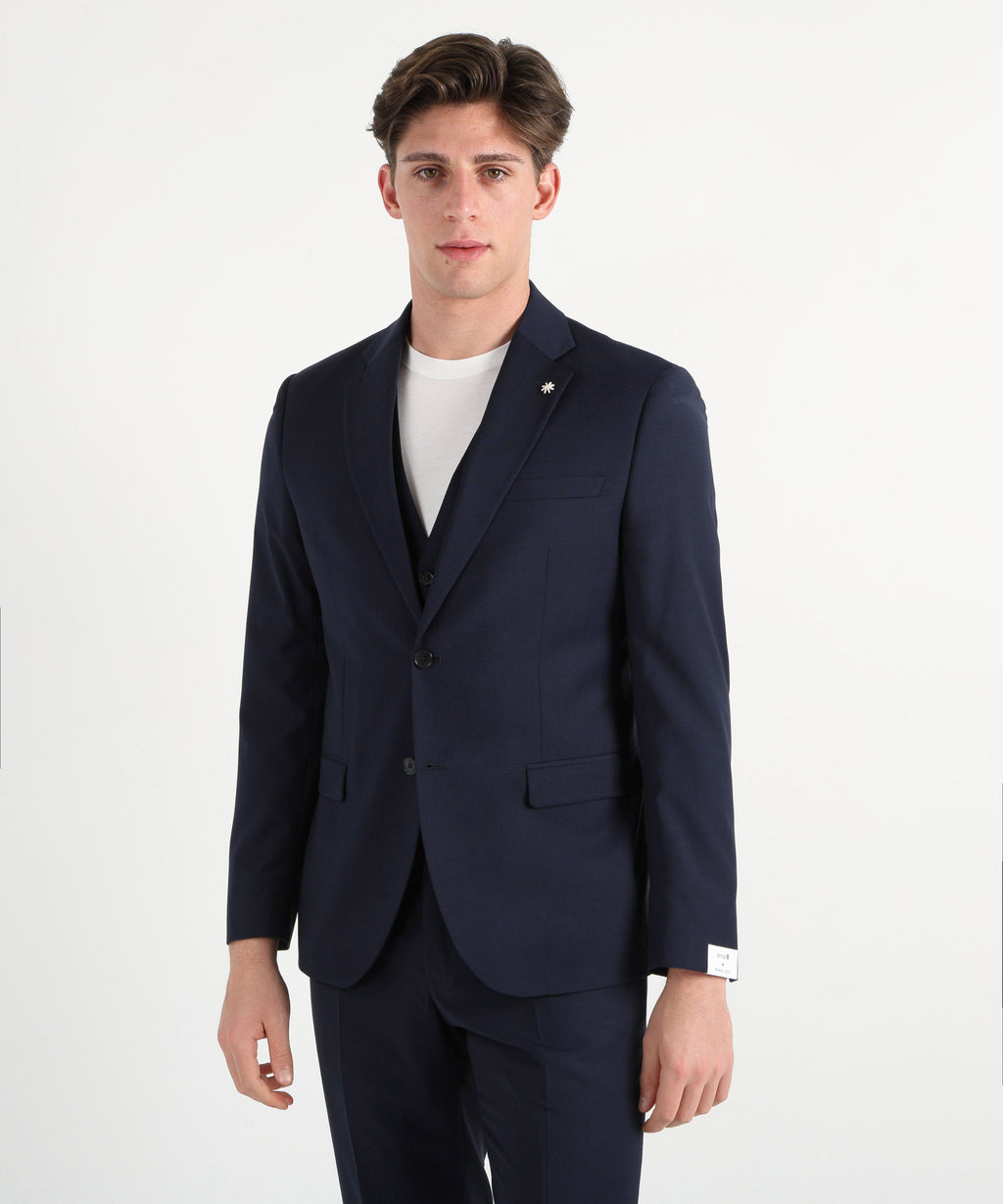 MANUEL RITZ Abito con gilet