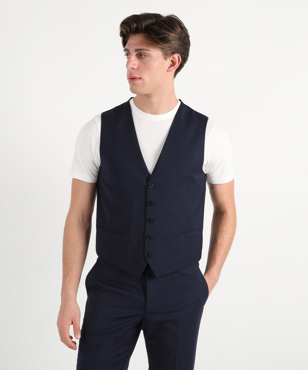 MANUEL RITZ Abito con gilet