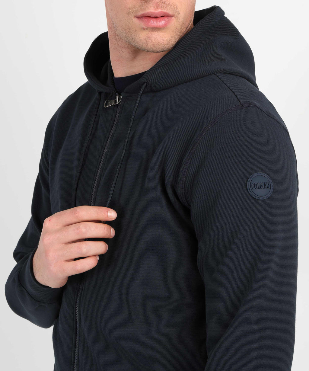 COLMAR Felpa full zip con cappuccio