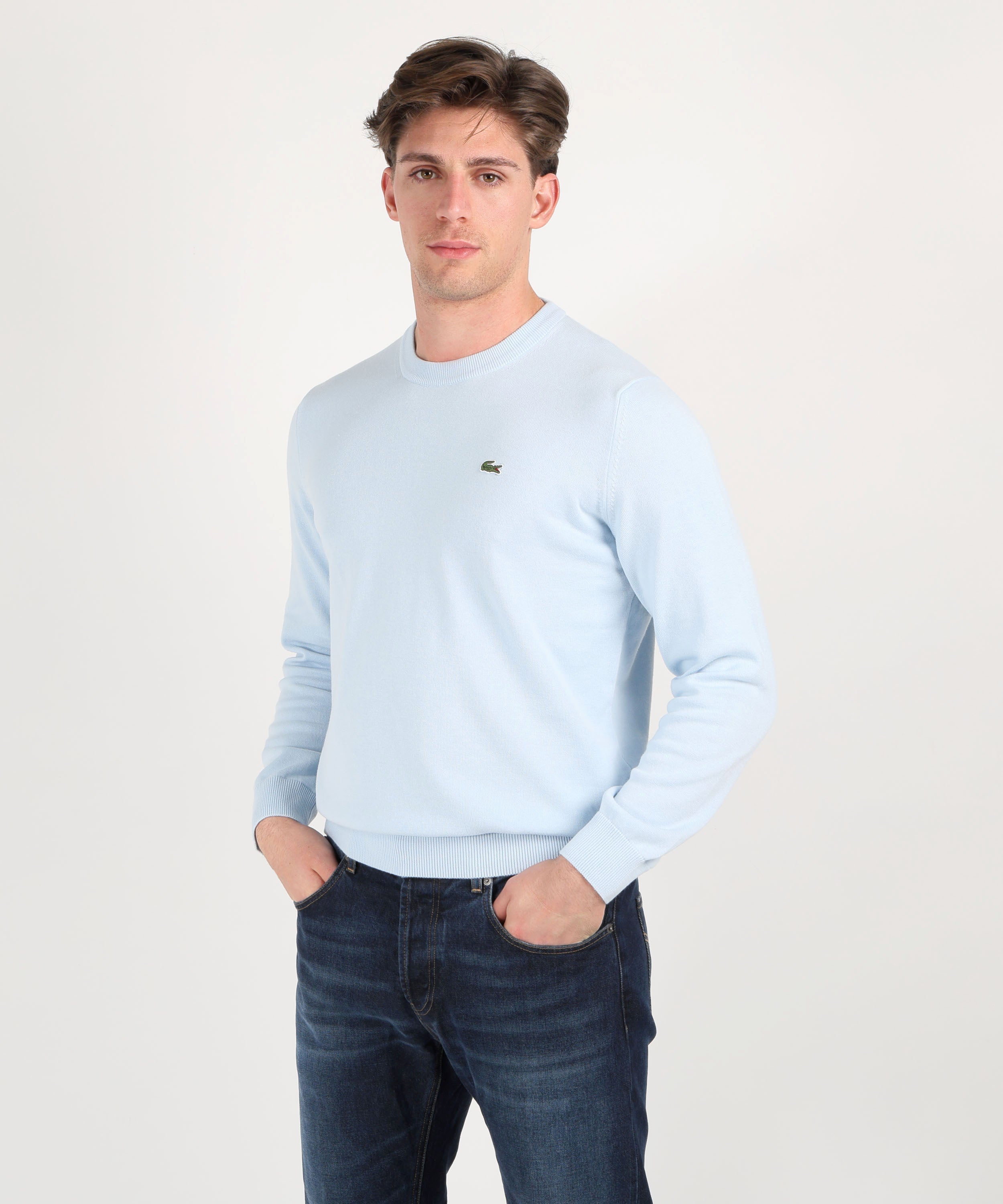 LACOSTE maglia girocollo