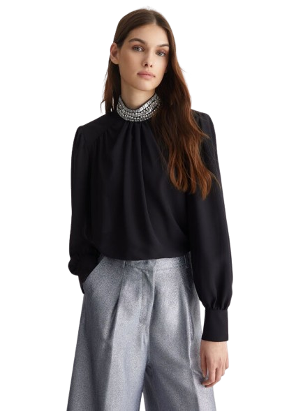 LIUJO blusa con strass