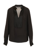 LIUJO blusa collo coreano
