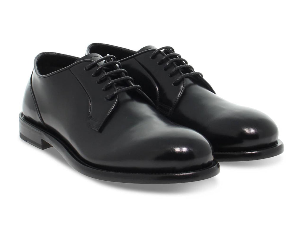 FABI FABI 1965 UOMO STRINGATE IN PELLE NERO