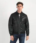 BOMBOOGIE Bomber in pelle Friz