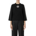 ELISABETTA FRANCHI Maglia punto pannocchia con maiche reglan