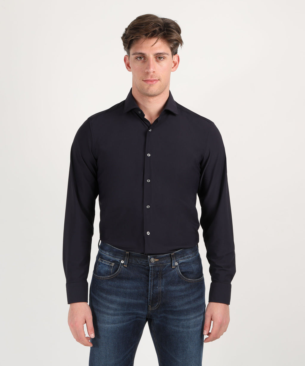 GHIRARDELLI Camicia classica elasticizzata