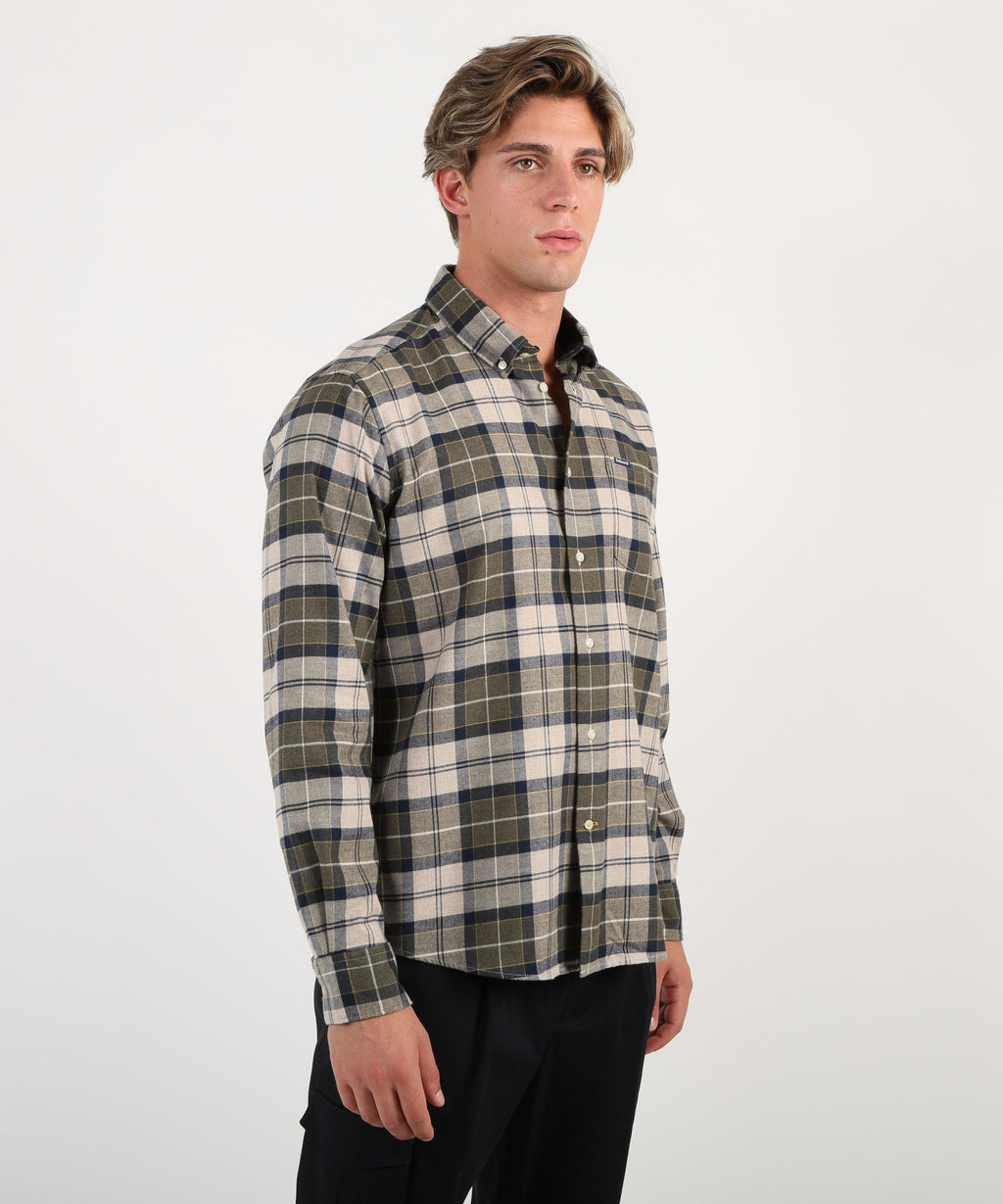 BARBOUR Camicia con stampa quadri
