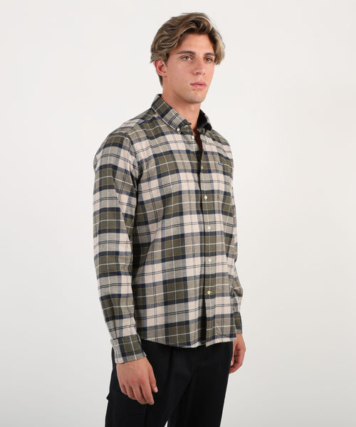 BARBOUR Camicia con stampa quadri