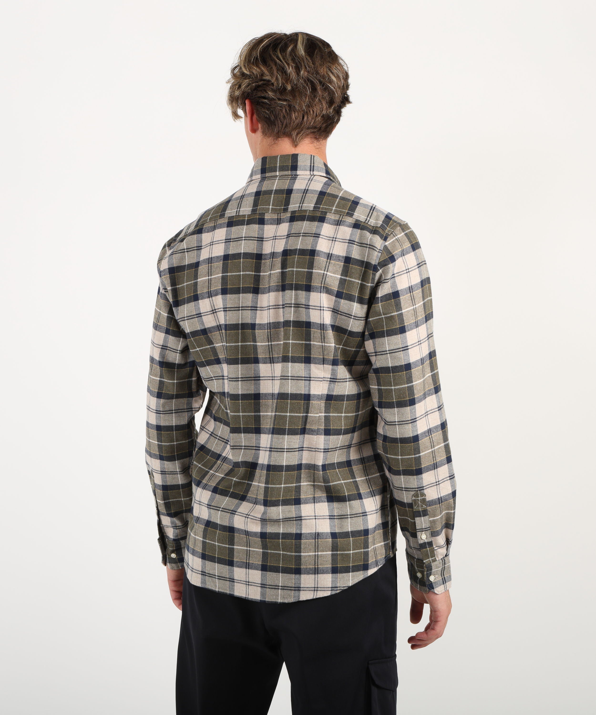 BARBOUR Camicia con stampa quadri