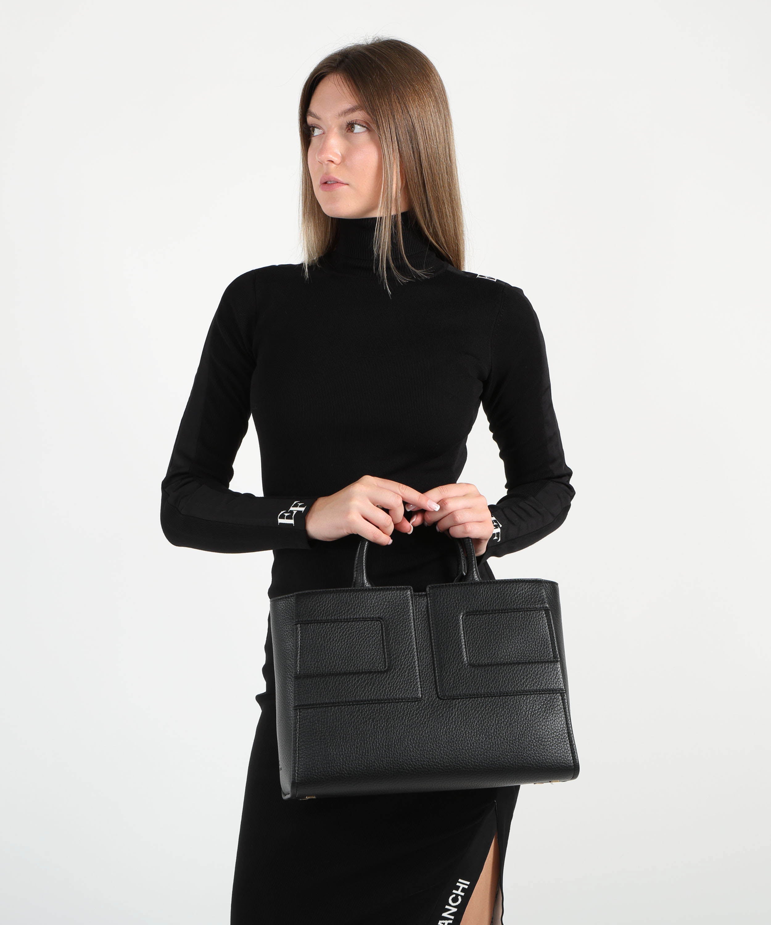 ELISABETTA FRANCHI Borsa a mano con logo