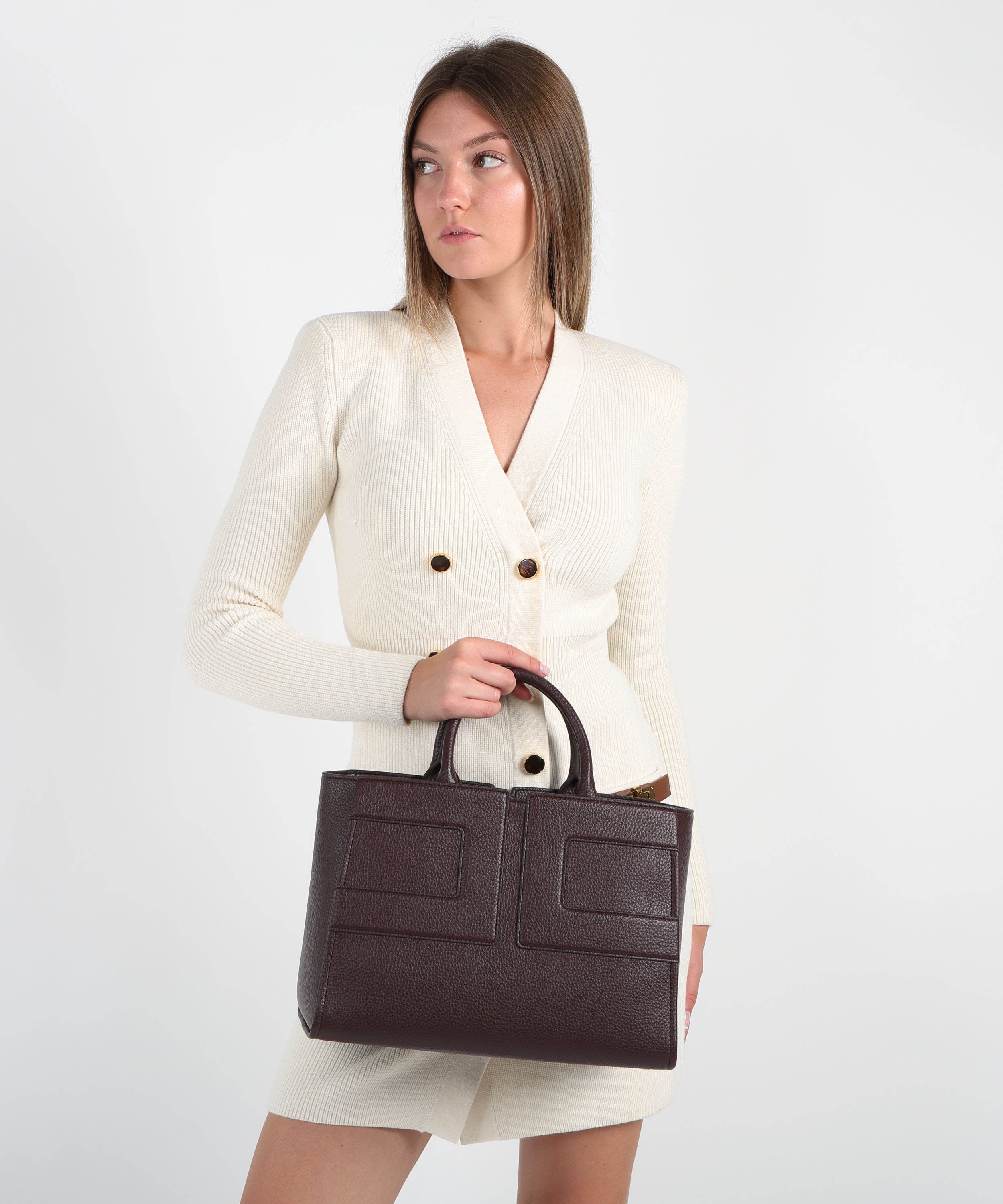 ELISABETTA FRANCHI Borsa a mano con logo