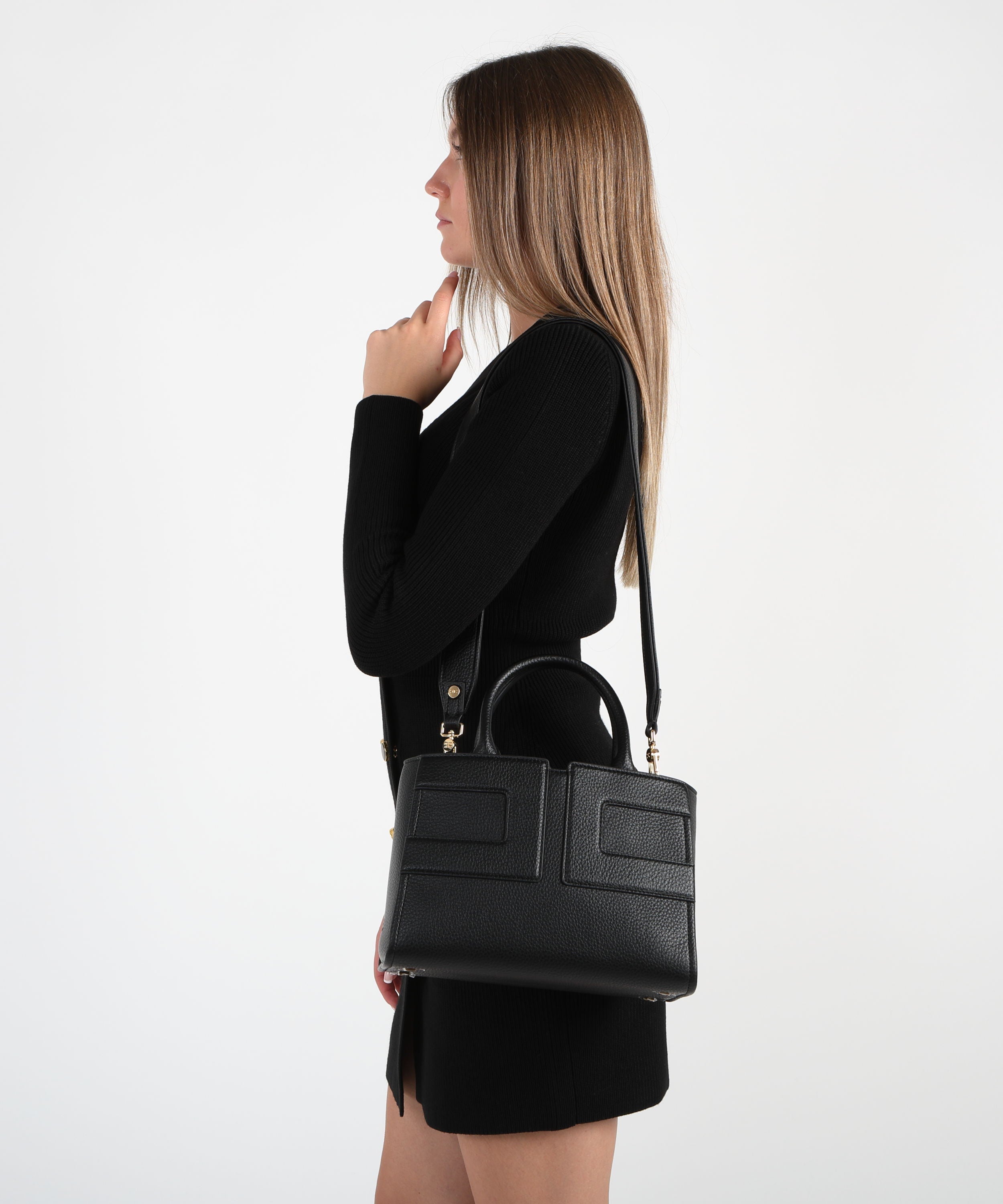 ELISABETTA FRANCHI Borsa a mano con logo