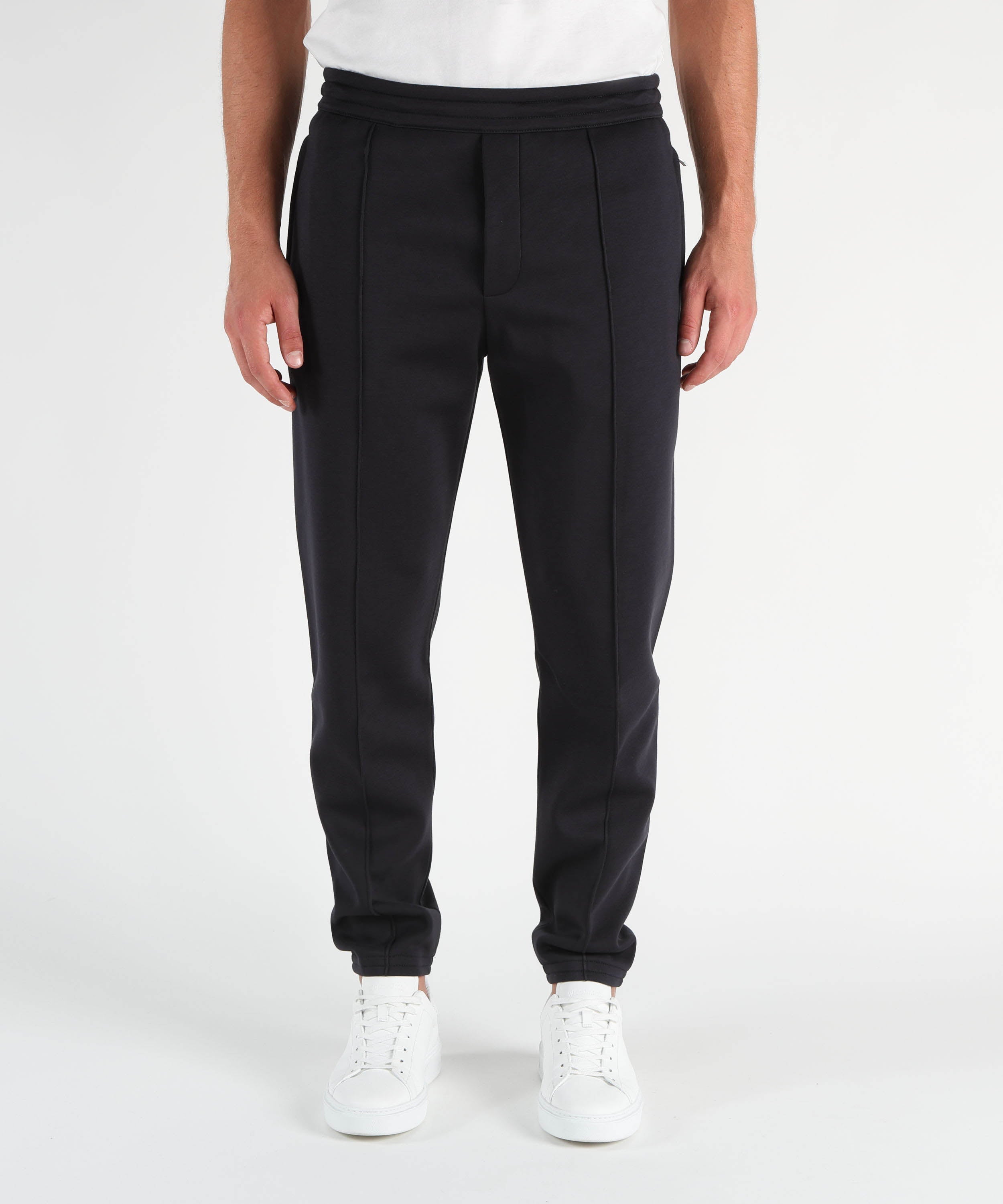 EMPORIO ARMANI Pantalone jogger in double jersey travel essential