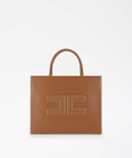 ELISABETTA FRANCHI Big tote con logo