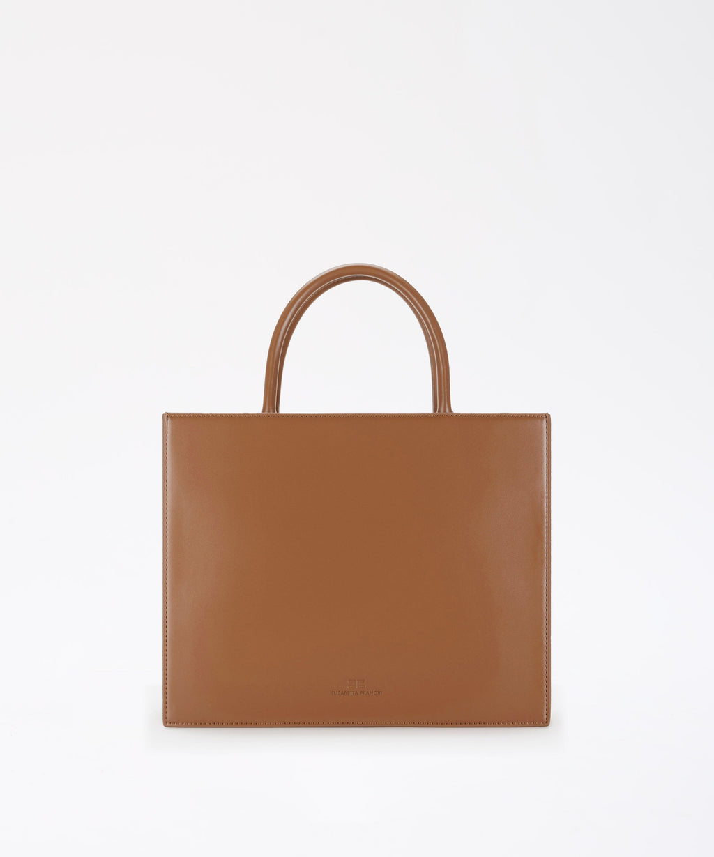 ELISABETTA FRANCHI Big tote con logo
