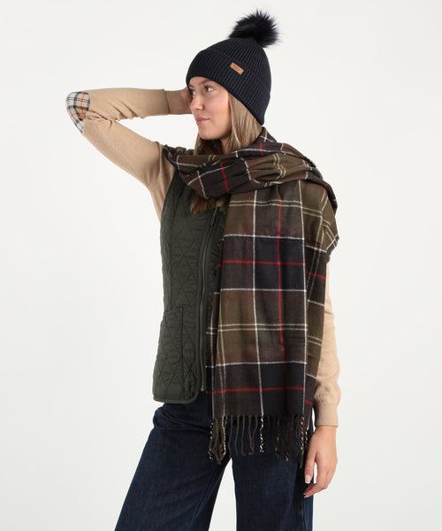 BARBOUR Sciarpa e cappello