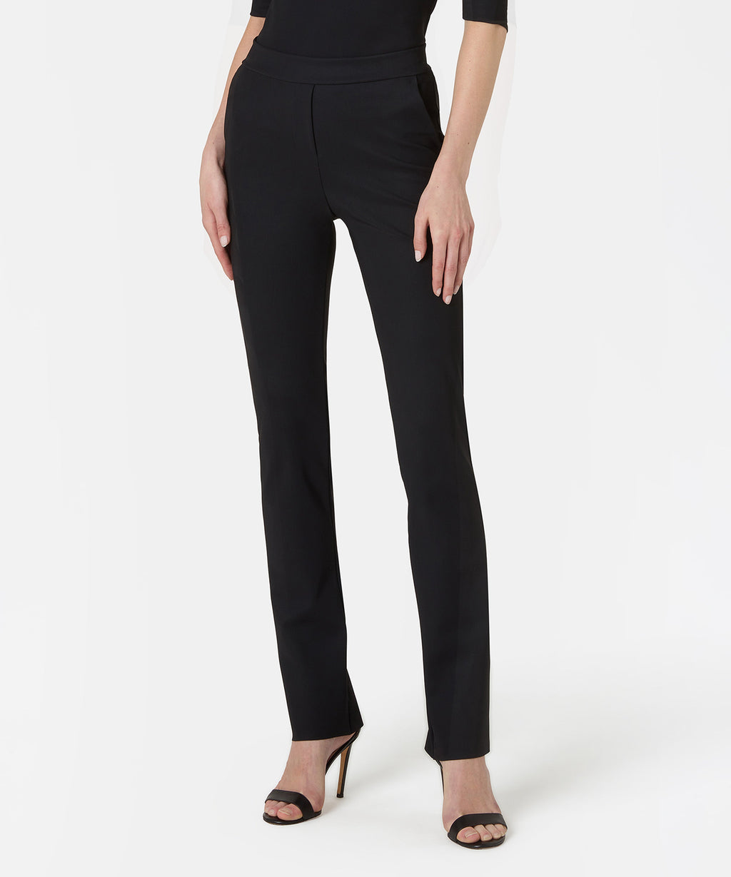 CHIARA BONI Pantalone donna a sigaretta jersey stretch