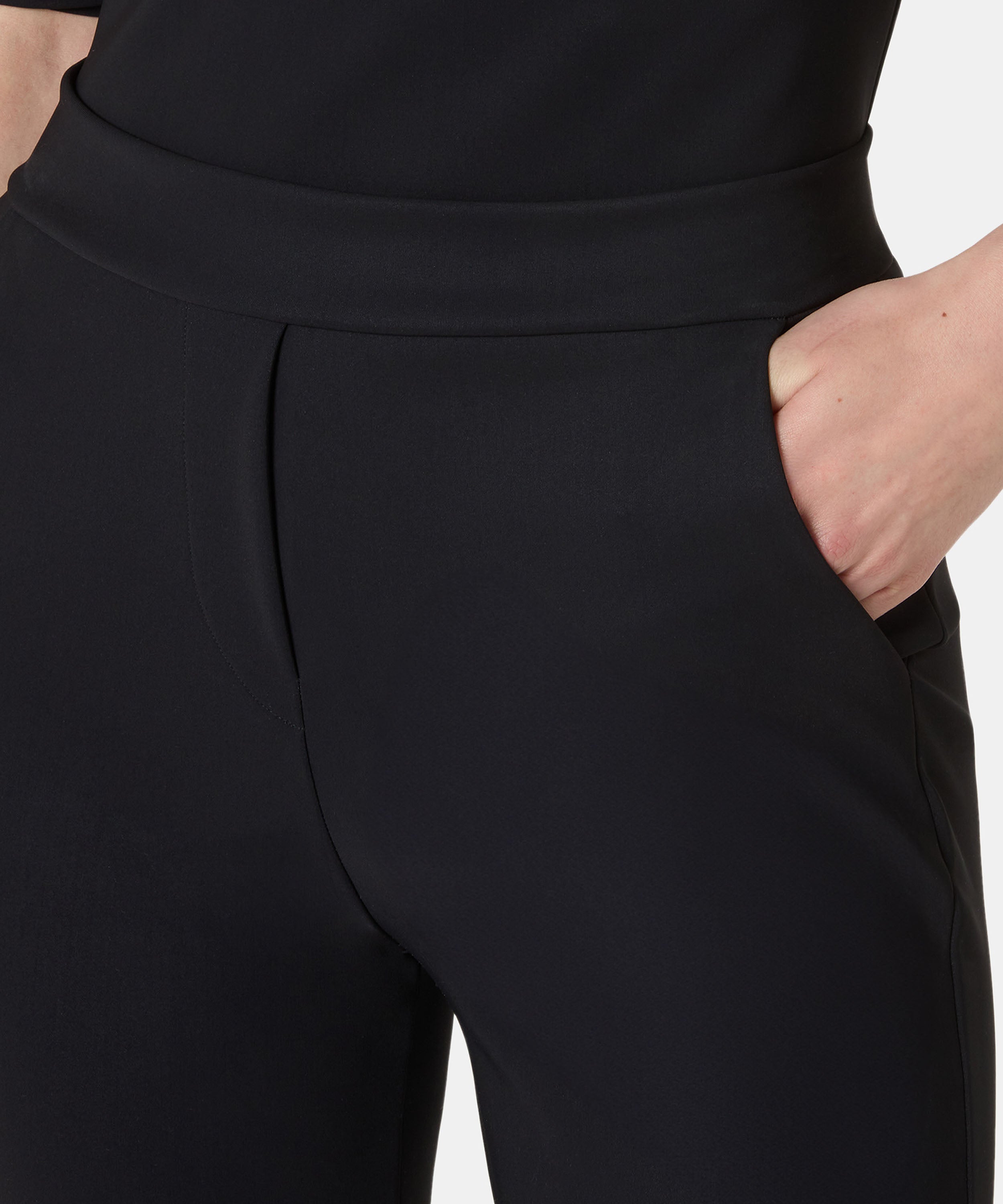 CHIARA BONI Pantalone donna a sigaretta jersey stretch