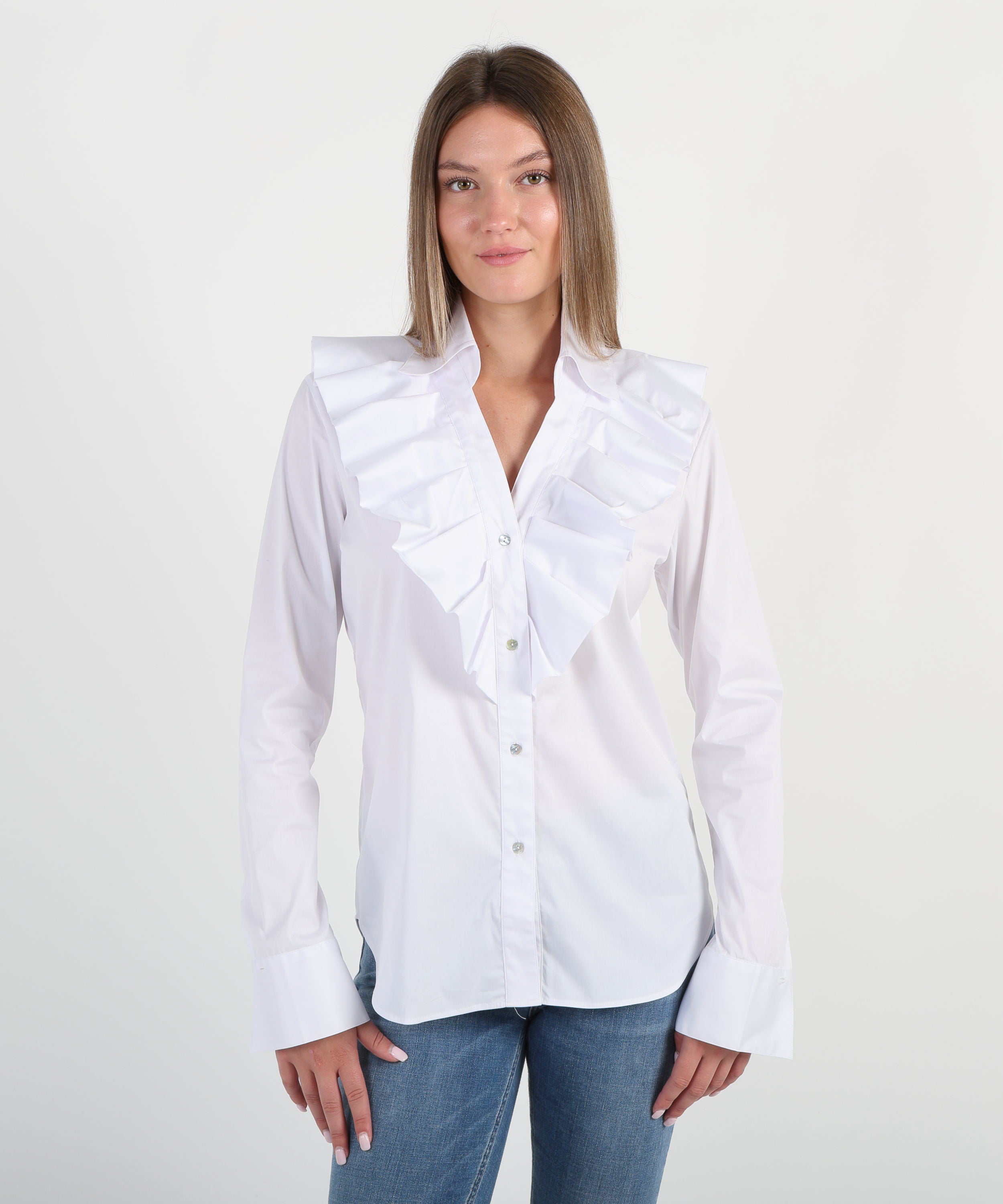 CHIARA BONI Camicia donna in cotone stretch