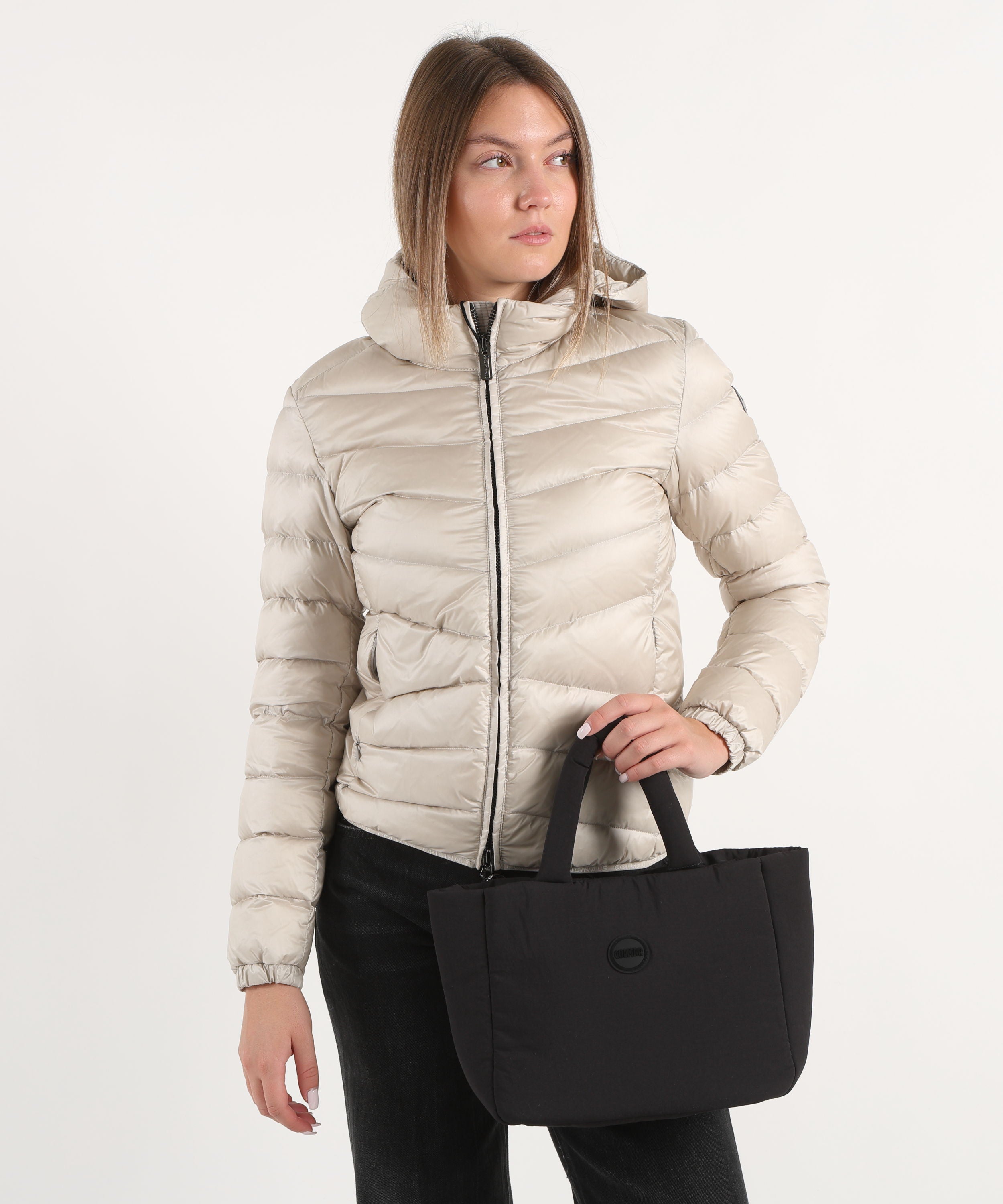 COLMAR Shopper Leggerissima in Taslan Idrorepellente con Manici Imbottiti