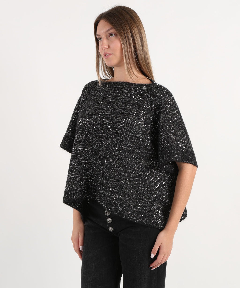 D.EXTERIOR Mantella in maglia