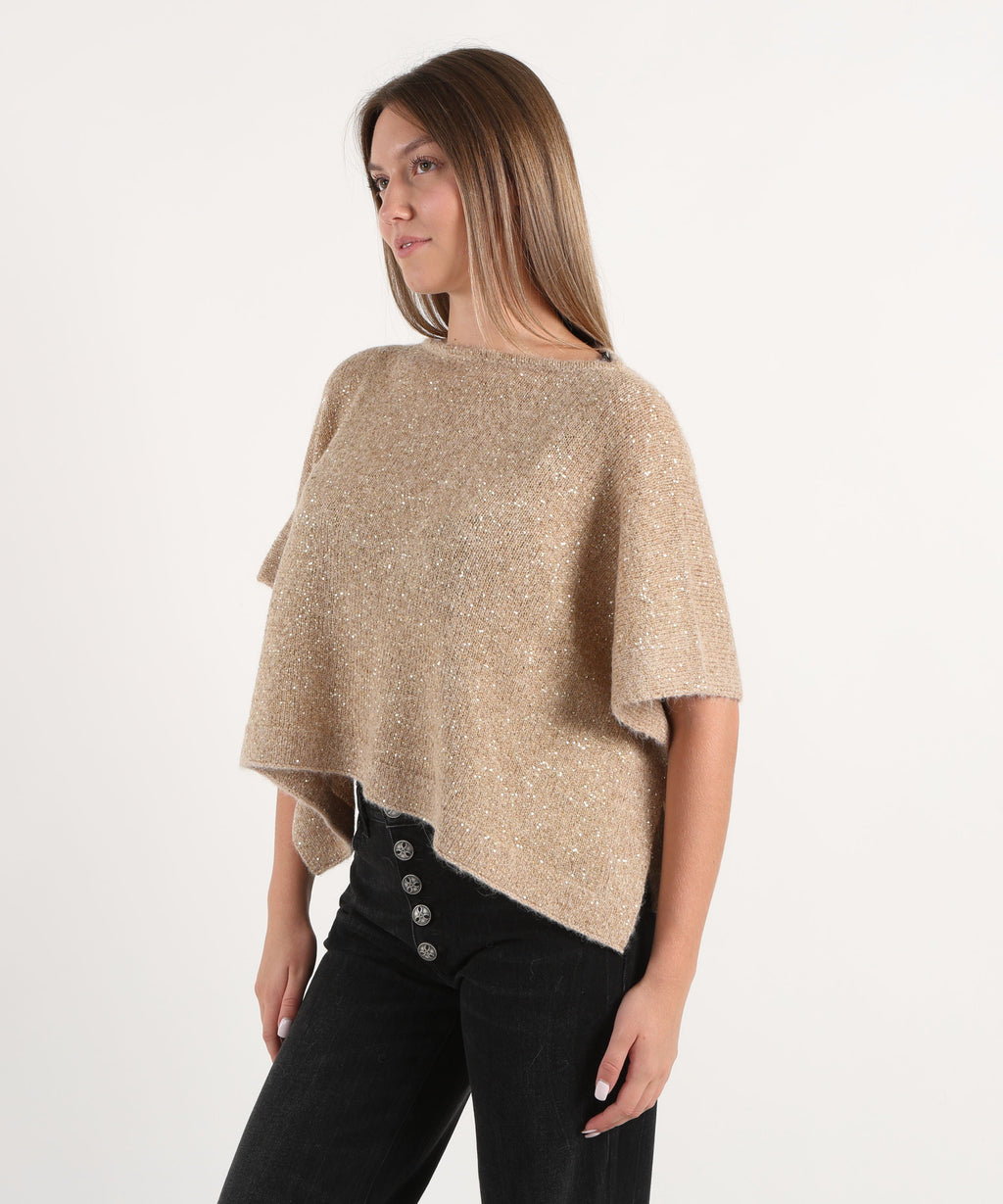 D.EXTERIOR Mantella in maglia