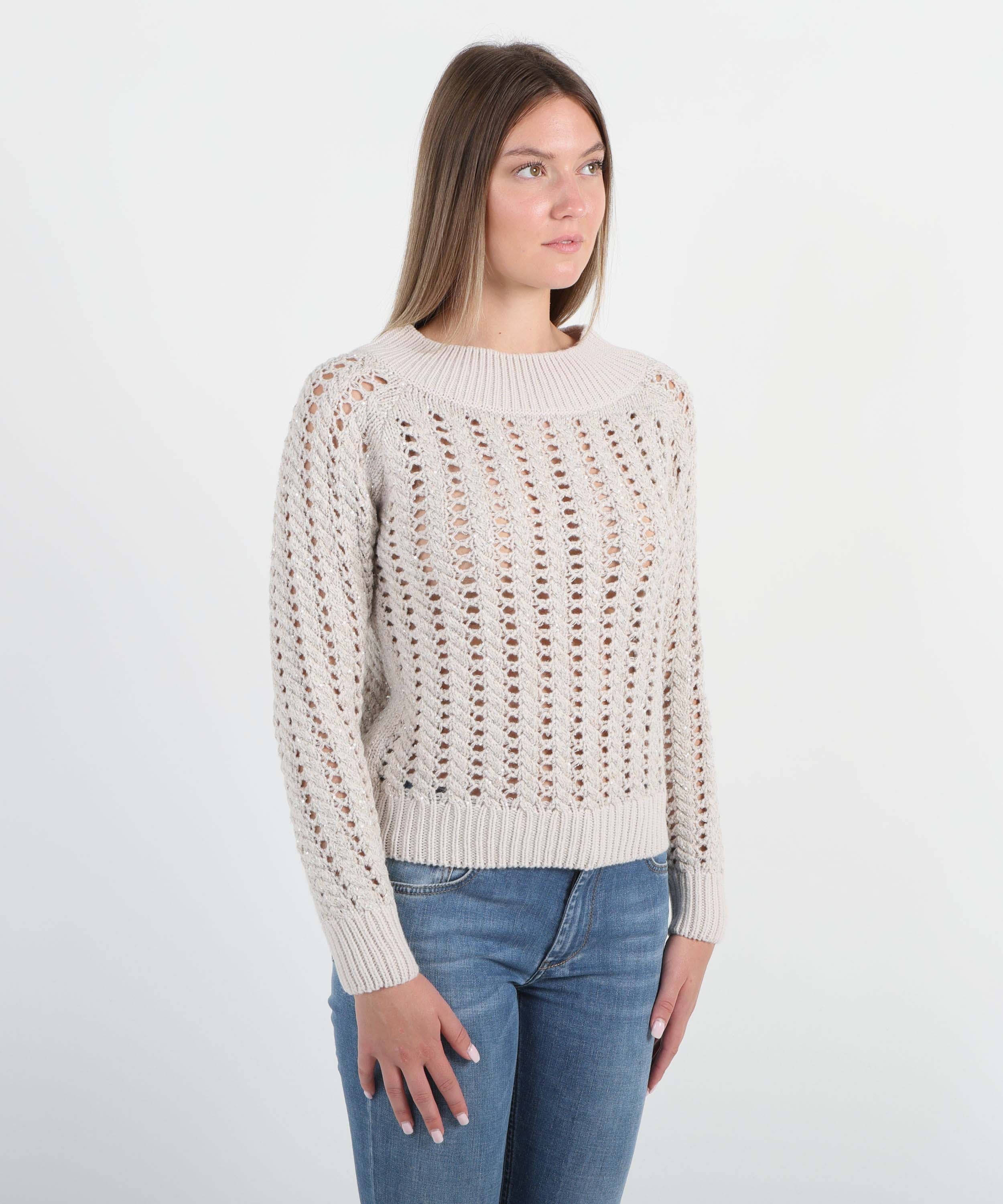 D.EXTERIOR Maglione traforato